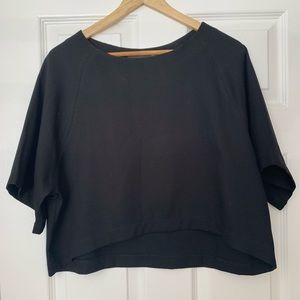 ASTR crop Black top medium